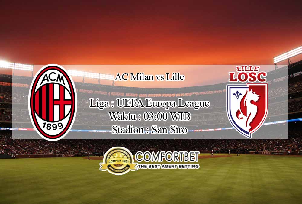 Prediksi Skor AC Milan vs Lille 6 November 2020