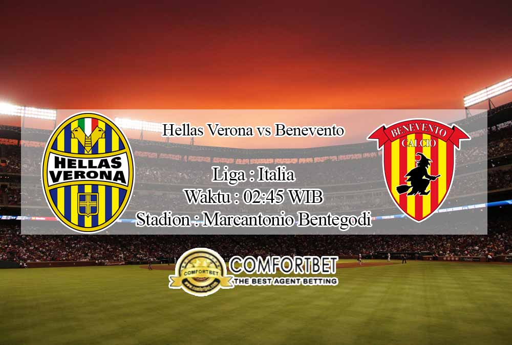 Prediksi Skor Hellas Verona vs Benevento 3 November 2020 