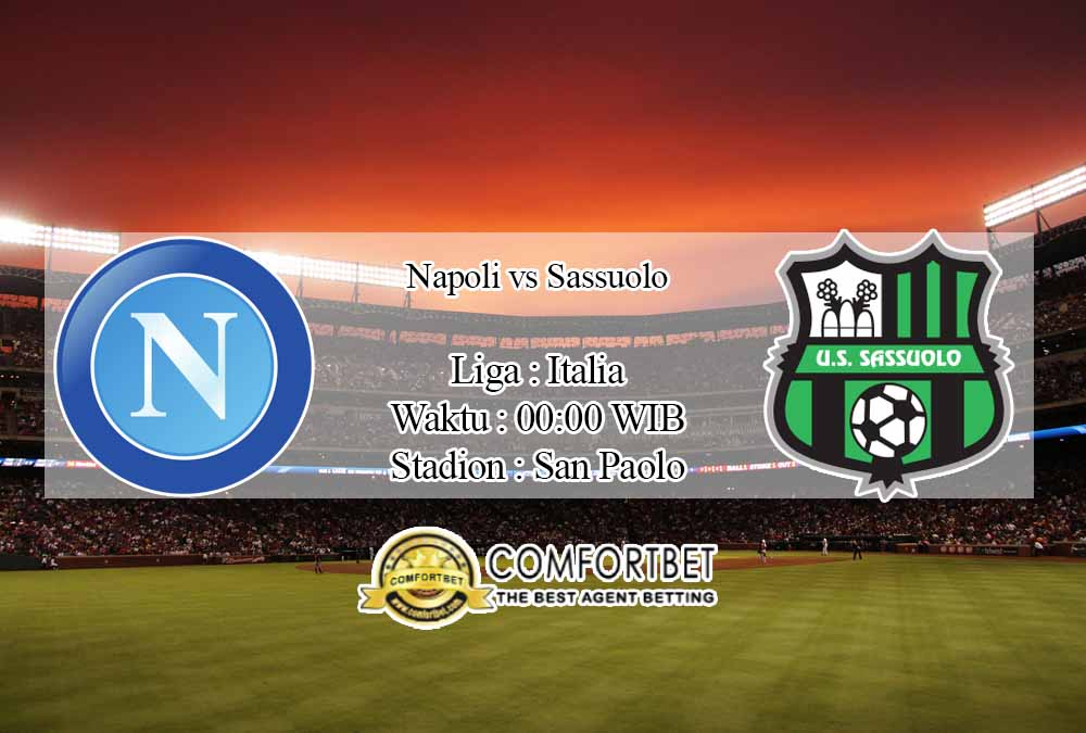 Prediksi Skor Napoli vs Sassuolo 2 November 2020